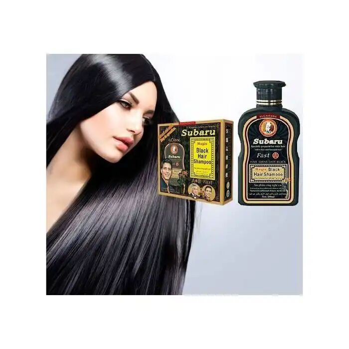 Shampoing Ingrédients Naturels Colorant Noir Pour Les Cheveux Blancs Homme Et Femme