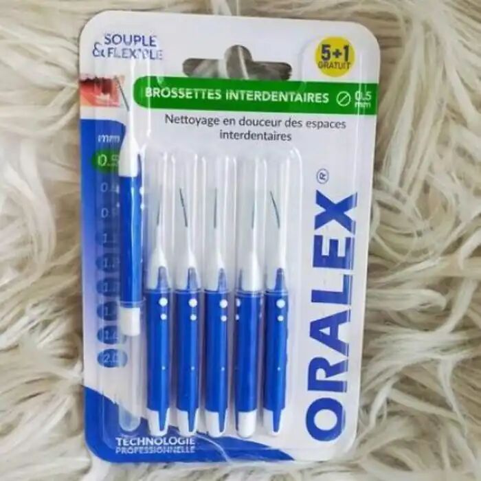 Brossettes Interdentaires 0.5 Mm Souple Et Flexible