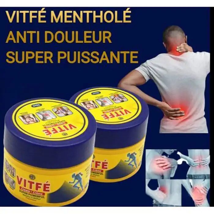 2 Crème Anti Douleur Dos Et Muscles