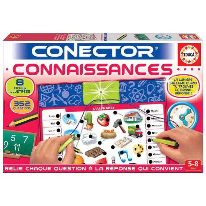Conector : Connaissances - 352 Questions - Pour Enfants À Partir De 4 Ans
