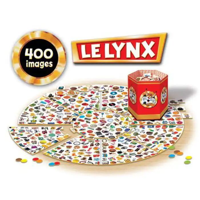 Jeu De Société Lynx Classique - 400 Images