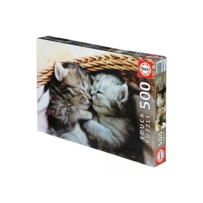 Puzzle - Doux Chatons 500 Pièces - 48 X 34 Cm