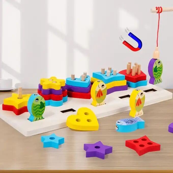 Jeu De Tri Logique En Bois Magnétique thumbnail 3