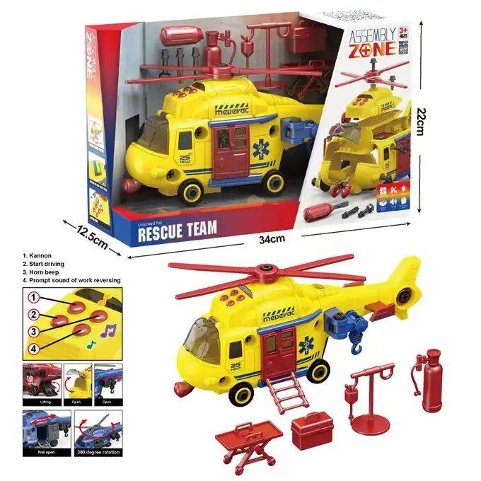 Hélicoptère Ambulance À Construire