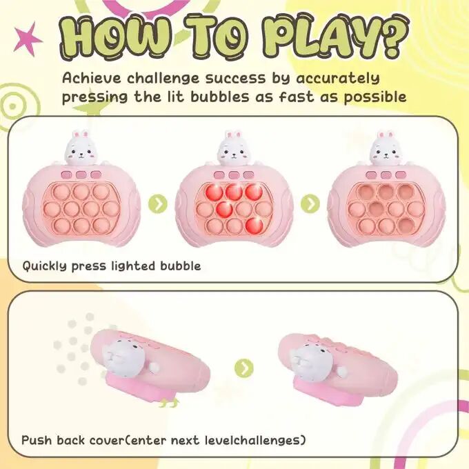 Jeu Électronique Pop It - V2.0 - Lapin thumbnail 3