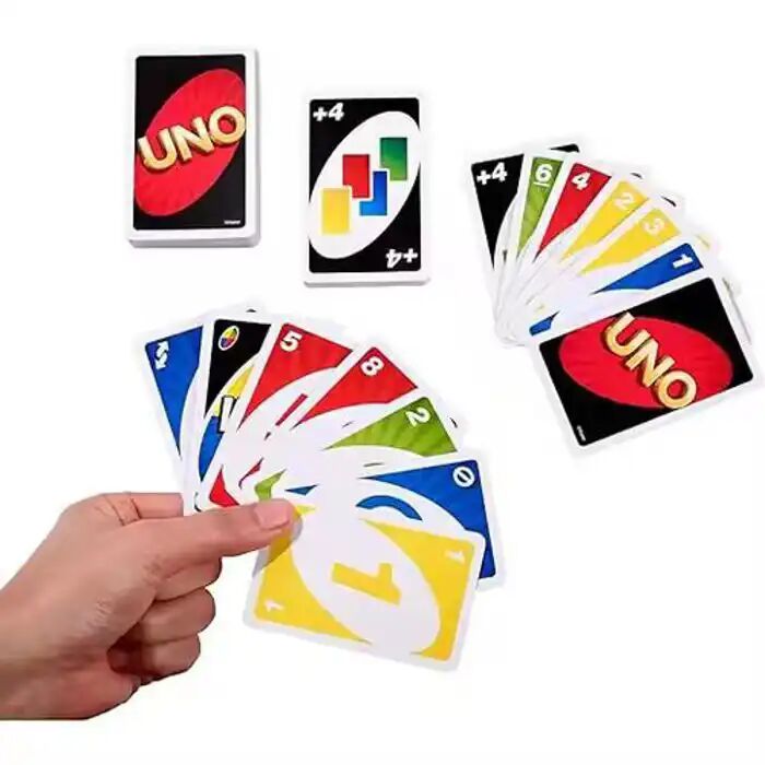 Jeu De Cartes Uno Classic - 32 Cartes Daction - Pour Enfants À Partir De 6 Ans thumbnail 3