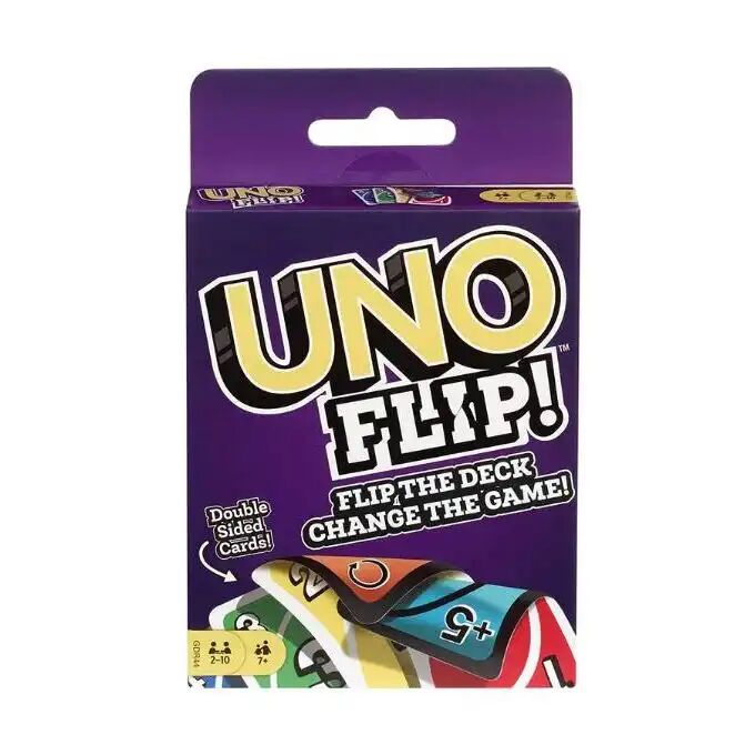 Uno Flip – Jeux De Cartes Familial Pour Enfants Et Adultes