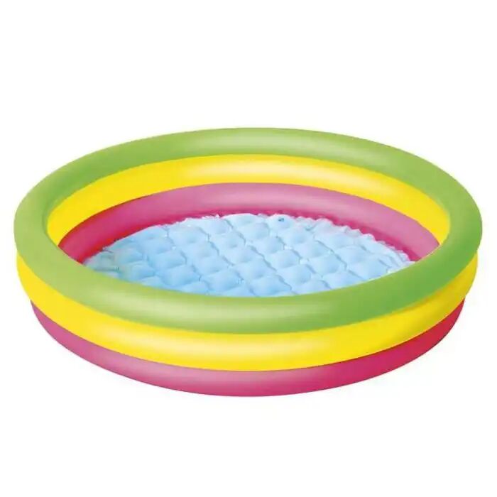 Piscine Gonflable 3 Anneaux - 1,02m X 25cm