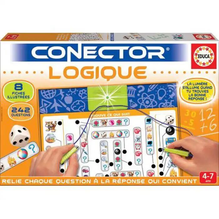 Conector : Logique - 242 Questions - Pour Enfants À Partir De 3 Ans