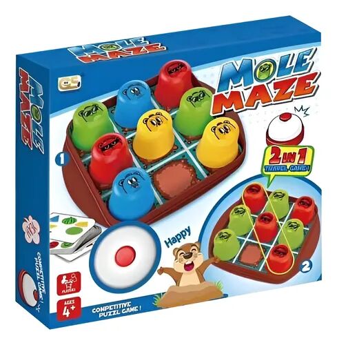 Mole Maze – Jeu Éducatif Et Compétitif 2 En 1