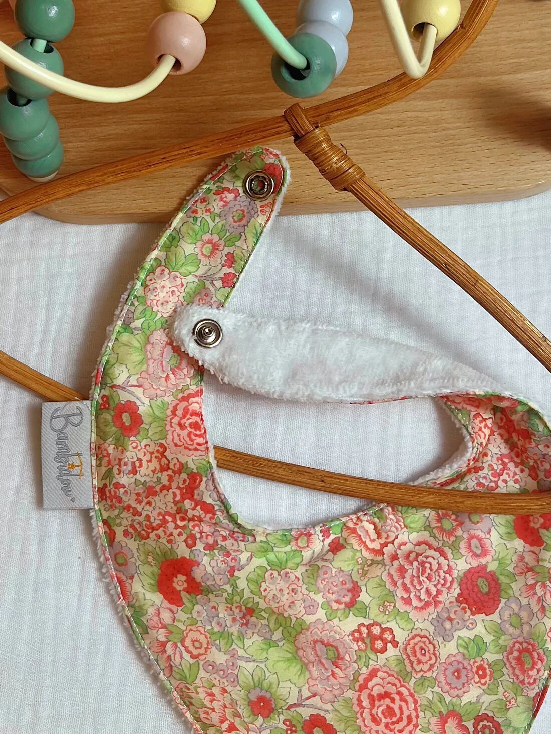 Bavoir Bandana Liberty Elysa thumbnail 3