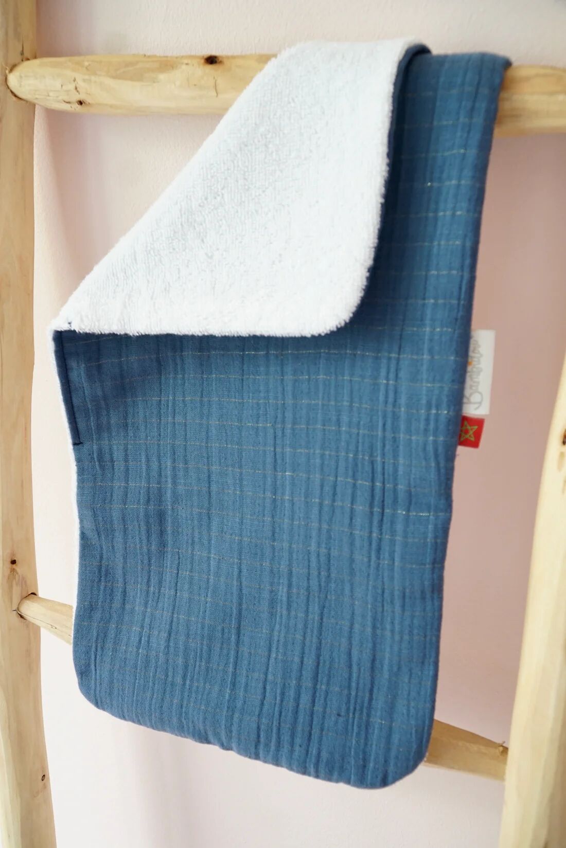 Serviette De Rot Bavoir Dépaule Bleu Marine