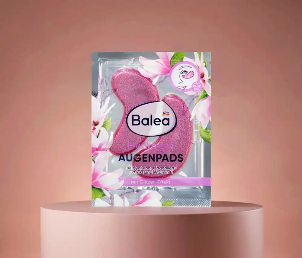 Patchs Yeux Pailletés – Soin Hydrogel Hydratant & Rafraîchissant