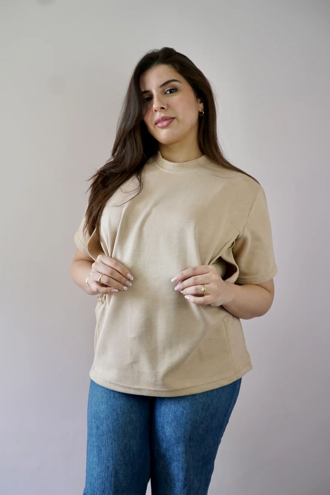 T-shirt D'allaitement Camel thumbnail 3