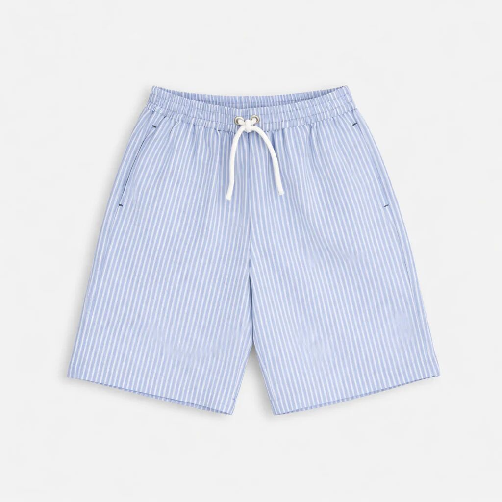 Ensemble Garçon Chemise & Short Rayé – Élégance Estivale thumbnail 2