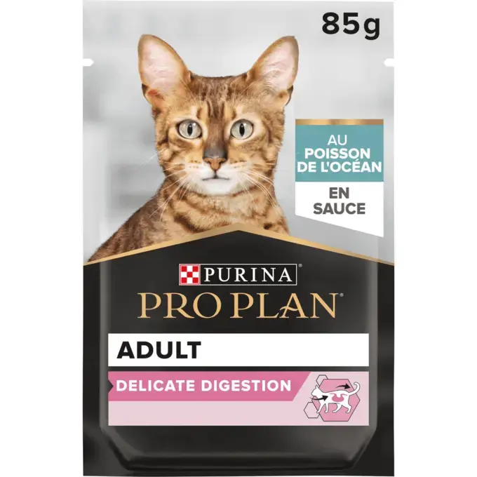 Pro Plan Multivariété Délicate Poisson De L’océan En Sauce