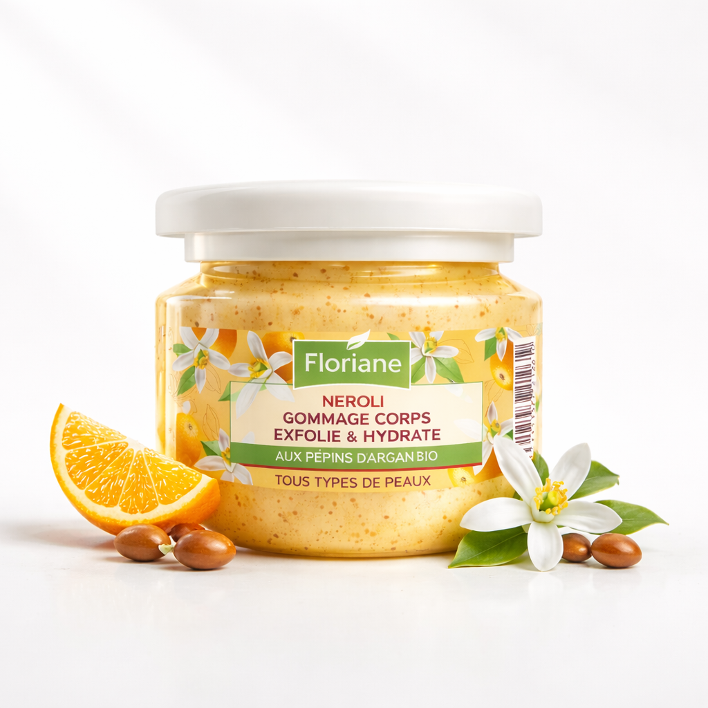 Gommage Corps Néroli & Pépins D’argan Bio