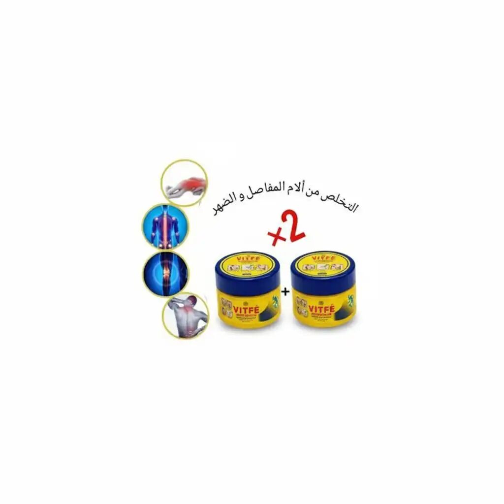 Pack De 2 Crème Mentholée Puissante Anti-douleur