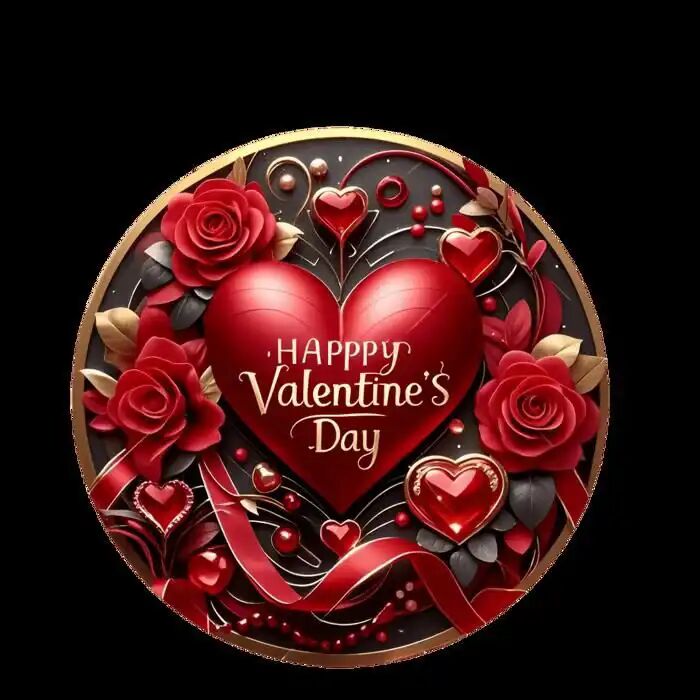 Panneau Décoratif - Design Chocolat Et Cœur - Multicolore