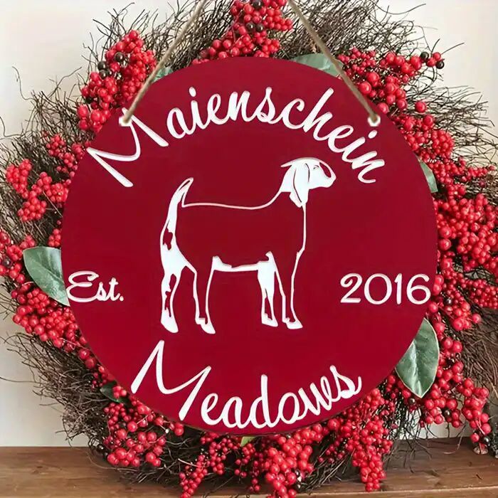 Signe Murale - Ronde En Bois - Décoration Multicolore