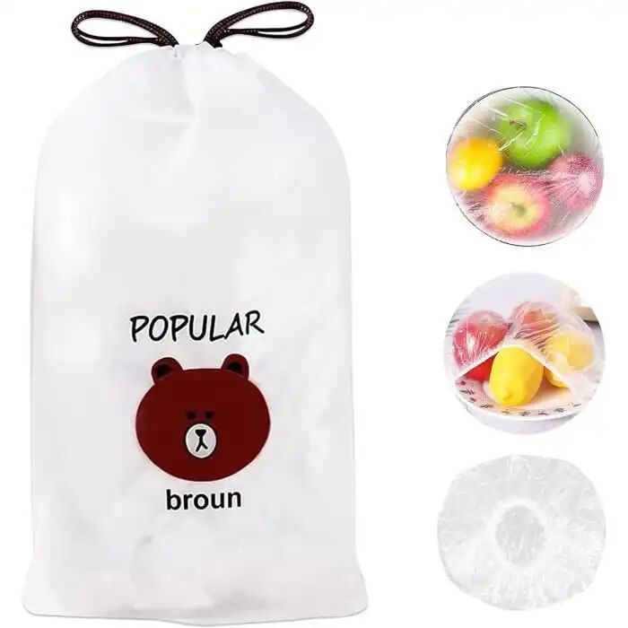 100 Pcs Housse De Film Plastique, Housse De Film Plastique
