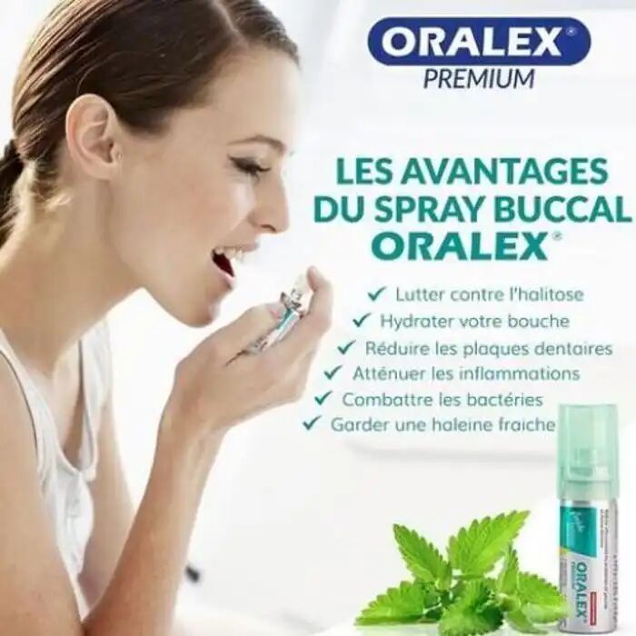 Spray Buccal - Menthe - Fraîcheur - Anti-mauvaises Haleines