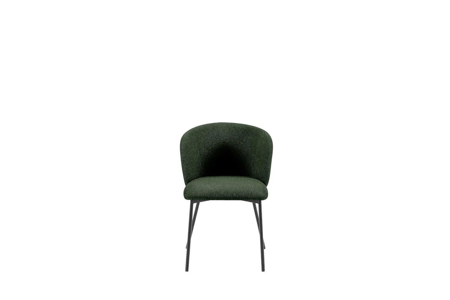 Lily Chaise En Tissus Bouclette