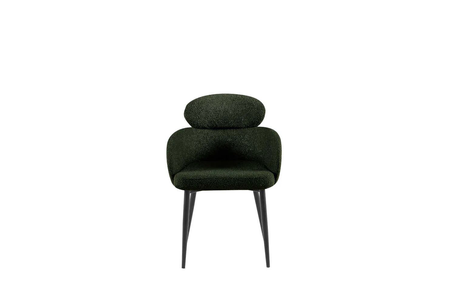 Laure Fauteuil En Tissus Bouclette