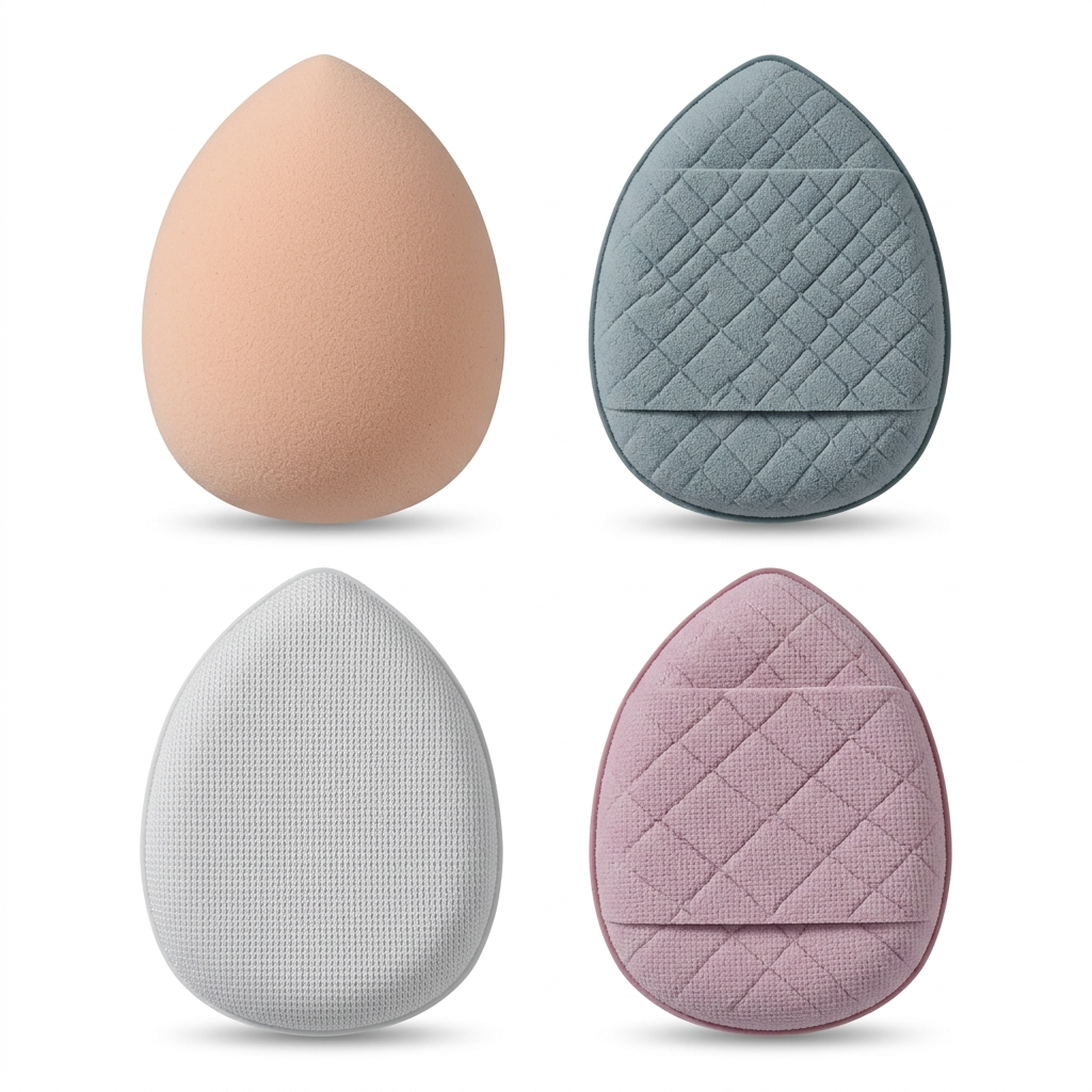 Éponges De Maquillage Polyvalentes - Lot De 4 Pièces