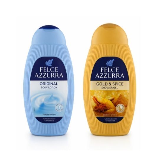 Pack 2 En 1 Felce Azzurra Original – Lait Corporel Hydratant