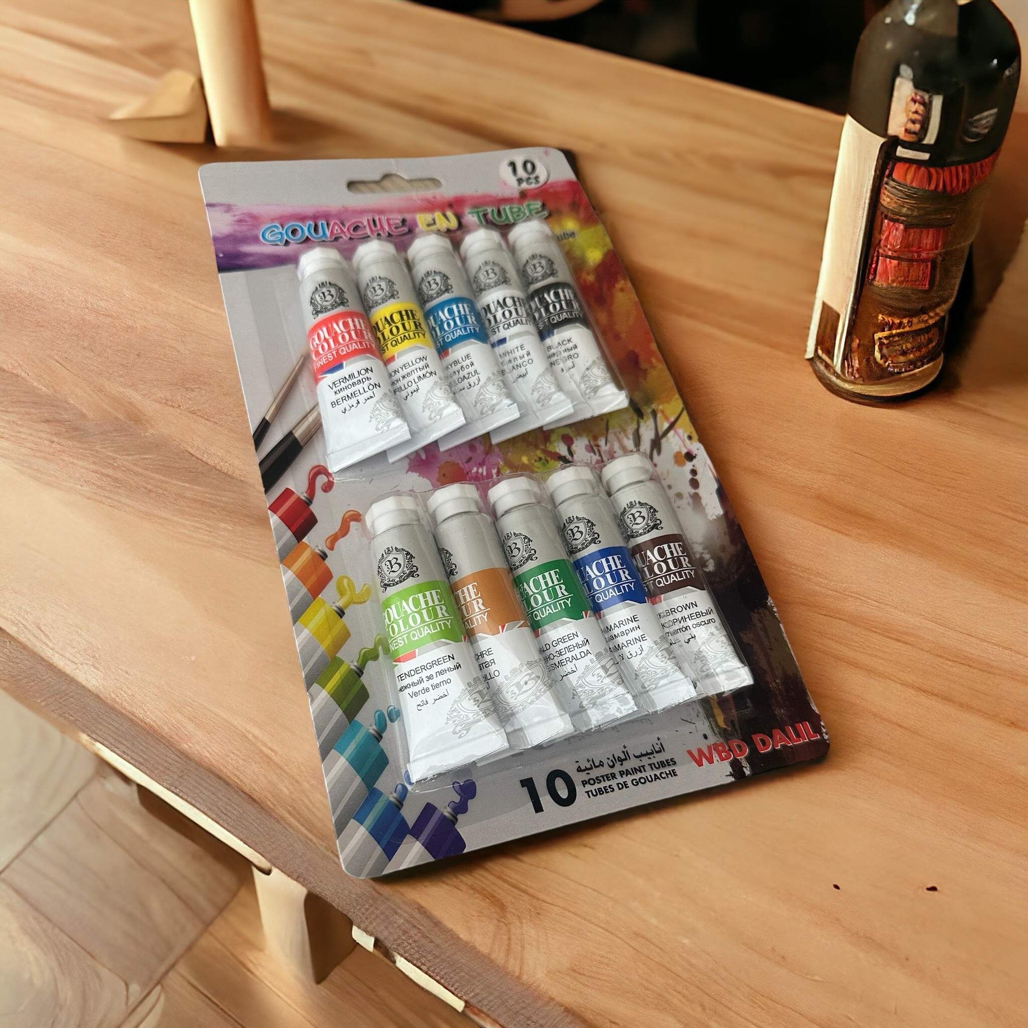 Tube Gouache 10 Couleurs Extrême