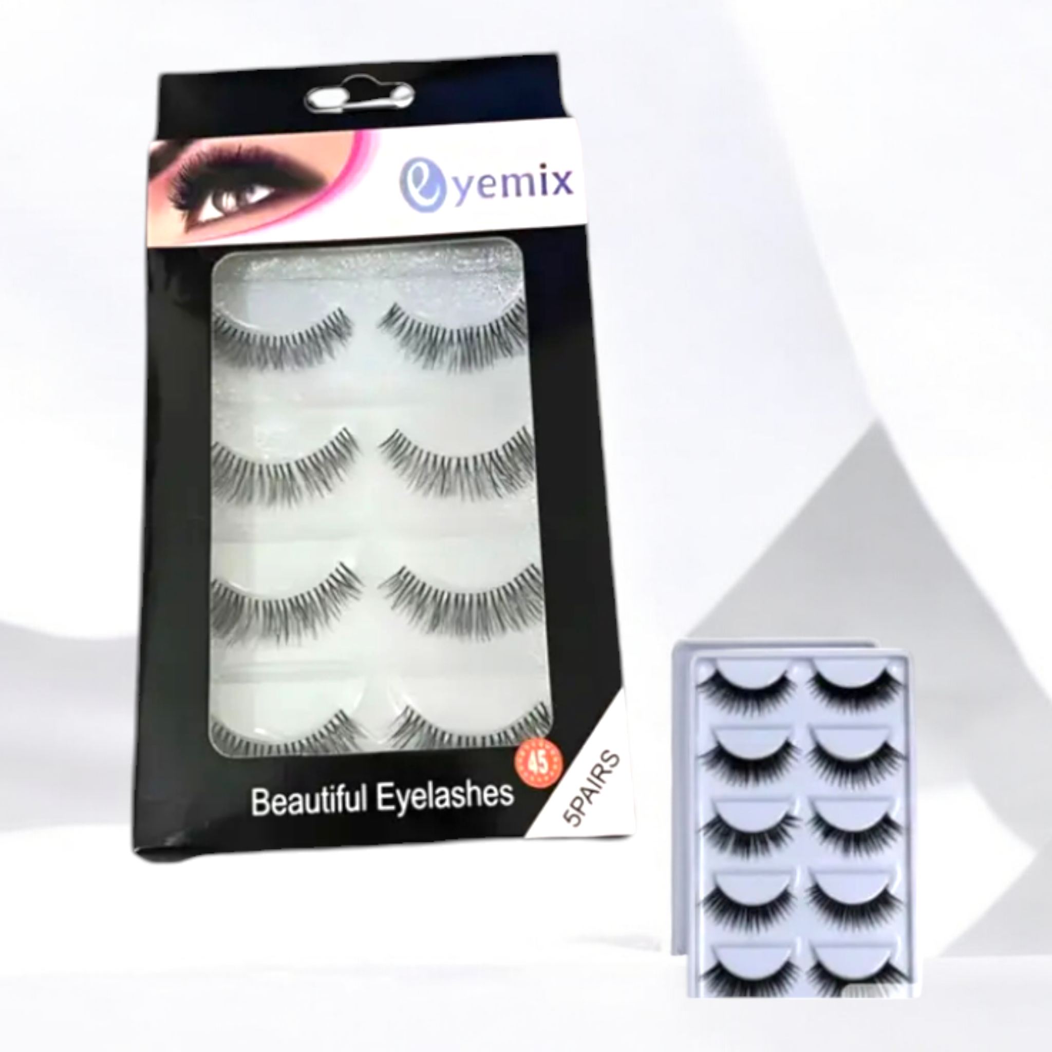 Yemix 5 Pairs De Faux Cils