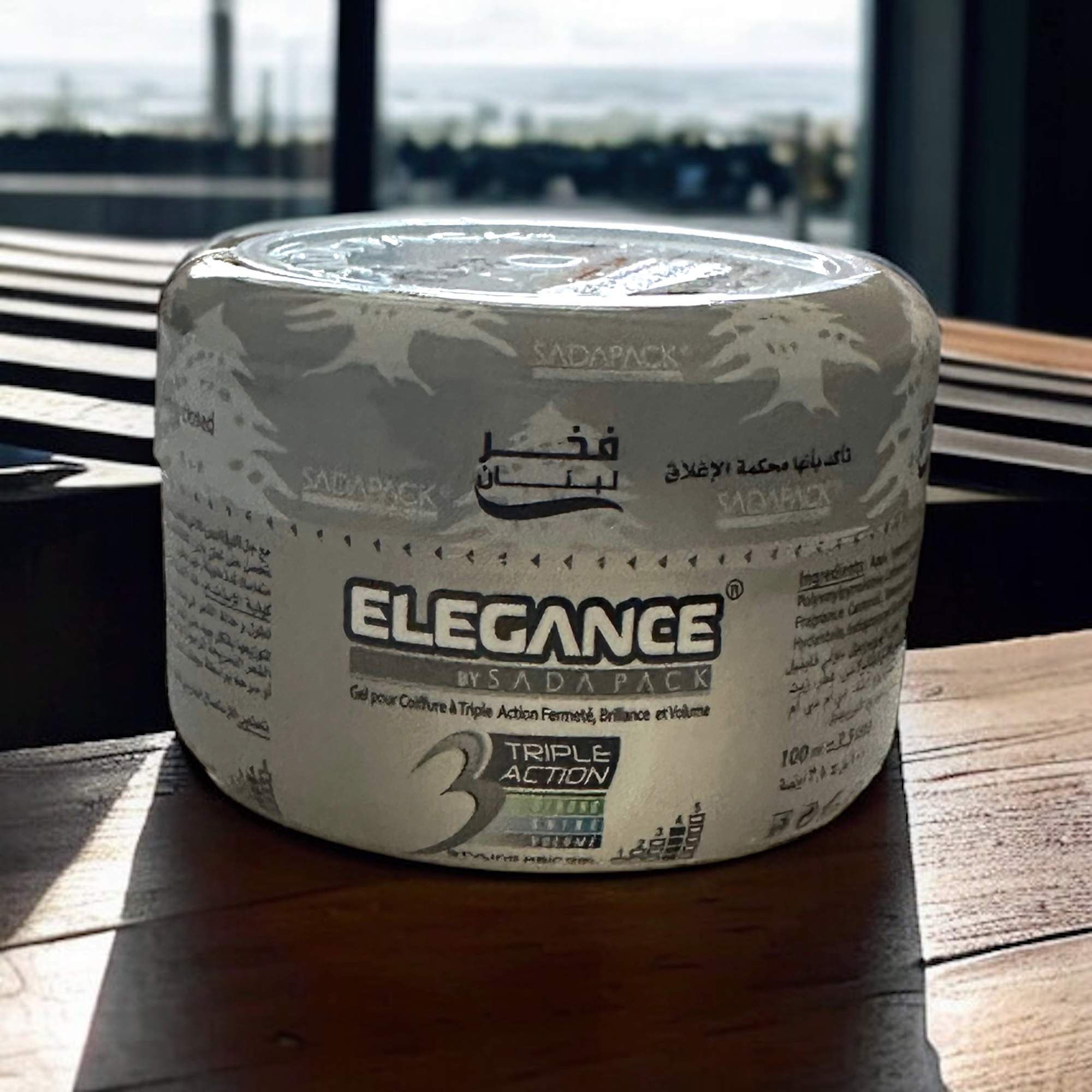 Gel Coiffant Elegance Triple Action - Brillance Et Volume