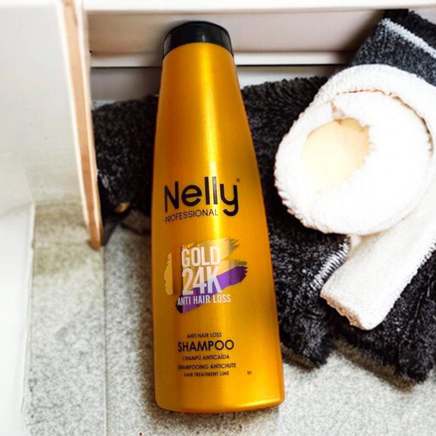 Shampooing Gold 24k