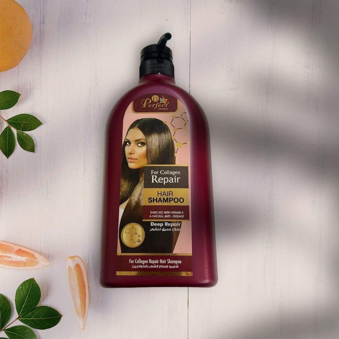 Shampoing Réparateur Au Collagène Et À La Biotine
