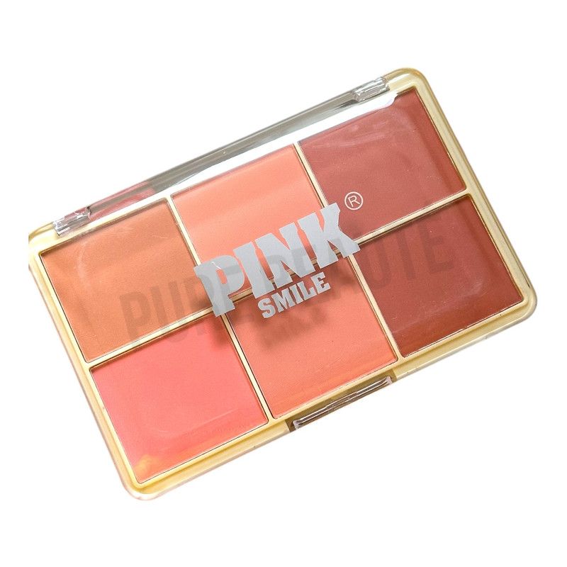 Palette De Blush Crème - 6 Teintes