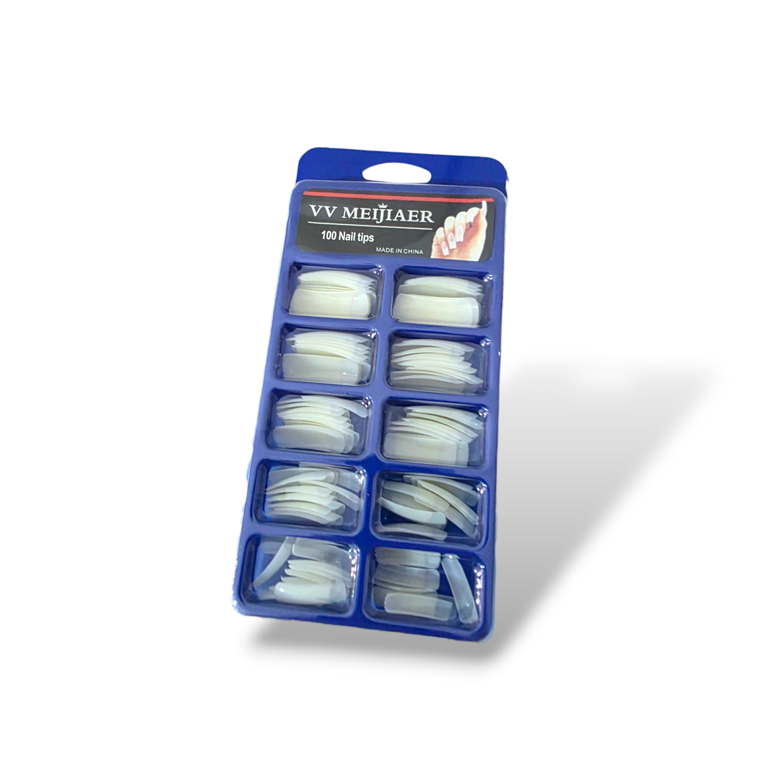 Boîte De 100 Capsules Ongles Pour Gel – Vv Meijiaer