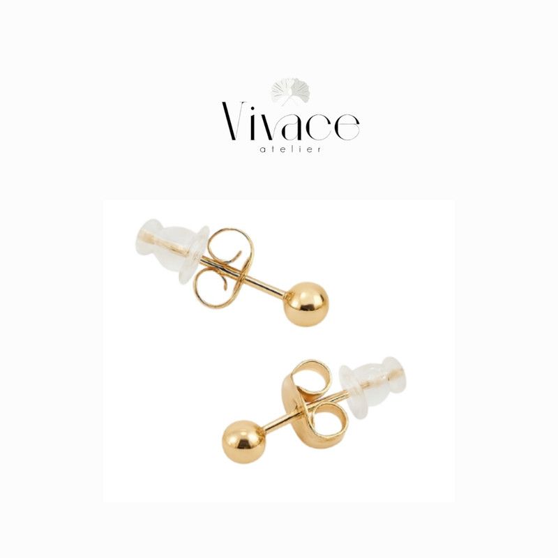 Boucles D’oreilles Pureté Dorée