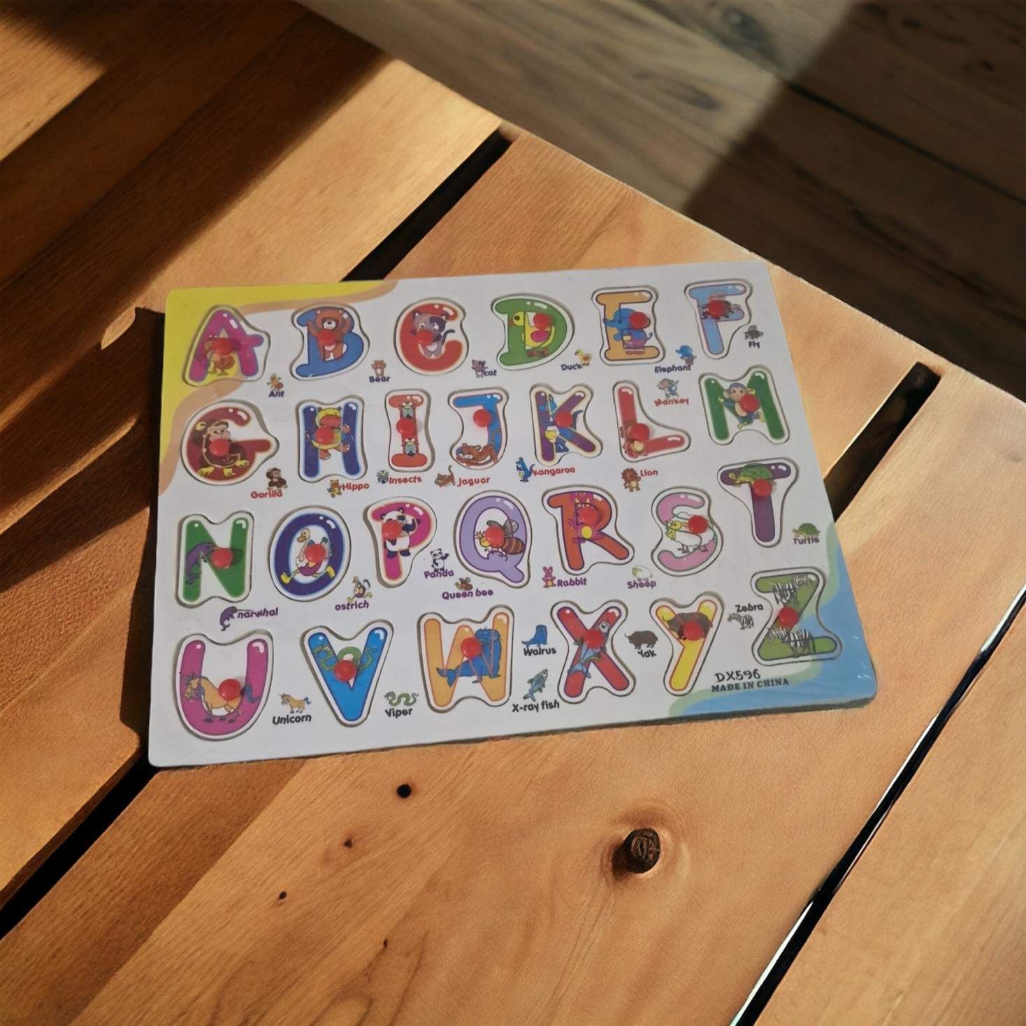 Jeu Éducatif Alphabet En Anglais