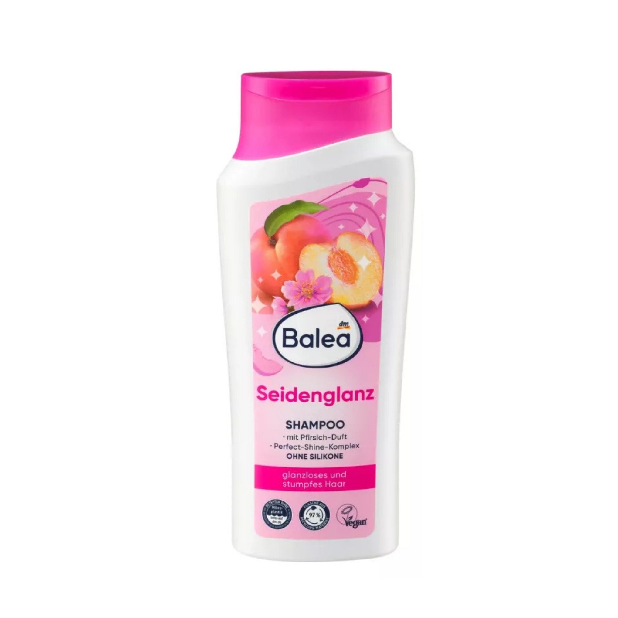 Shampooing Brillance Soyeuse Parfum - Pêche