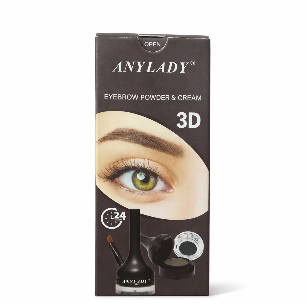 Poudre & Crème Sourcils – Longue Tenue 24h