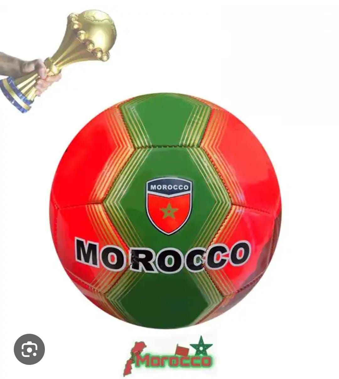 Ballon De Football Supporter Maroc Can 2026