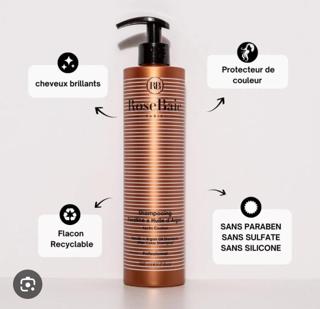 Shampoing Argan & Kératine