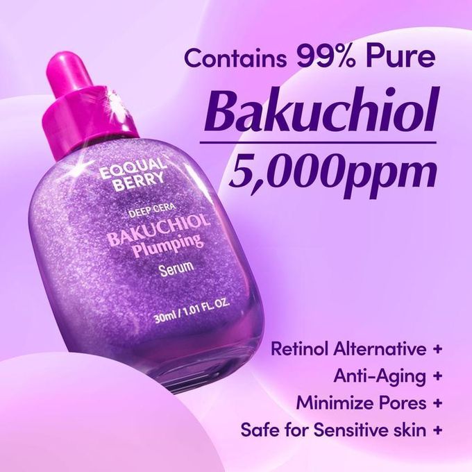 Equal Berry Bakuchiol Plumping Serum – Sérum Anti-âge Repulpant  thumbnail 3