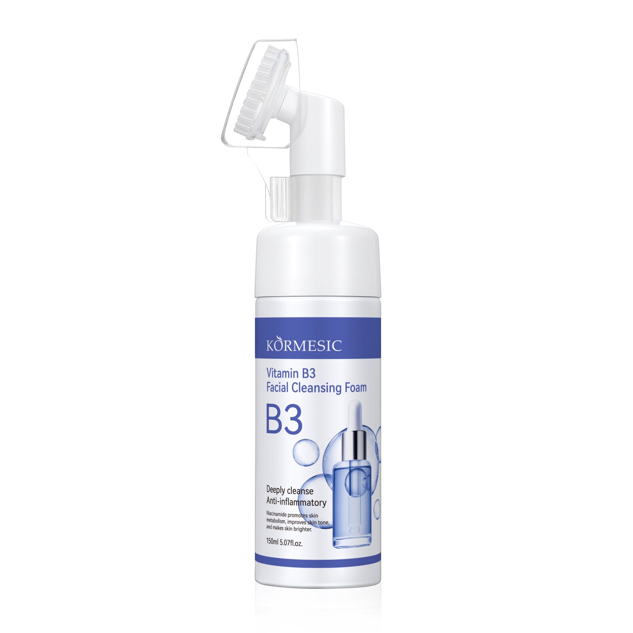 Mousse Nettoyante Visage Vitamine B3 – Nettoyant Éclat & Anti-imperfections  thumbnail 3