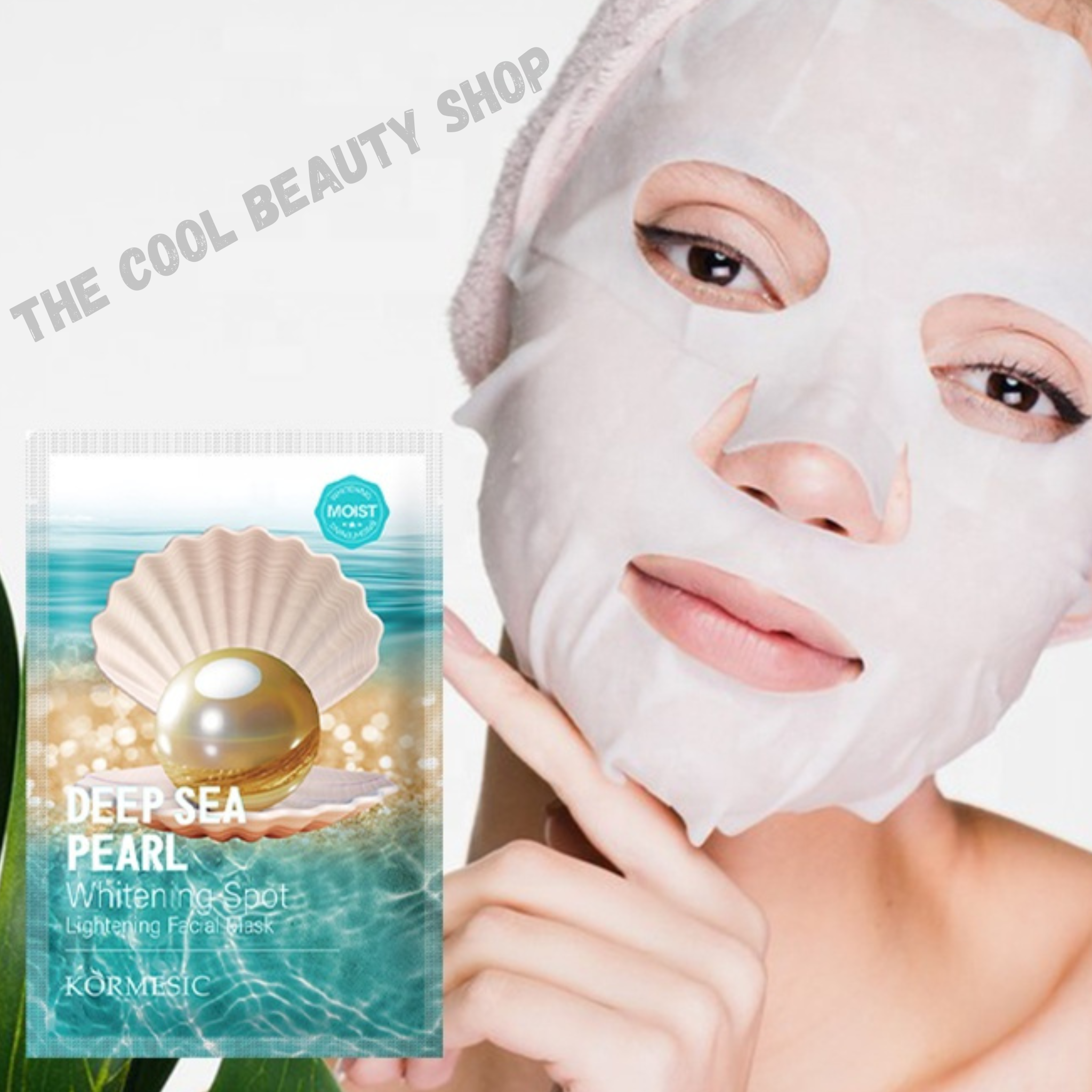Masque Visage Perle Marine – Éclat, Hydratation & Anti-taches
