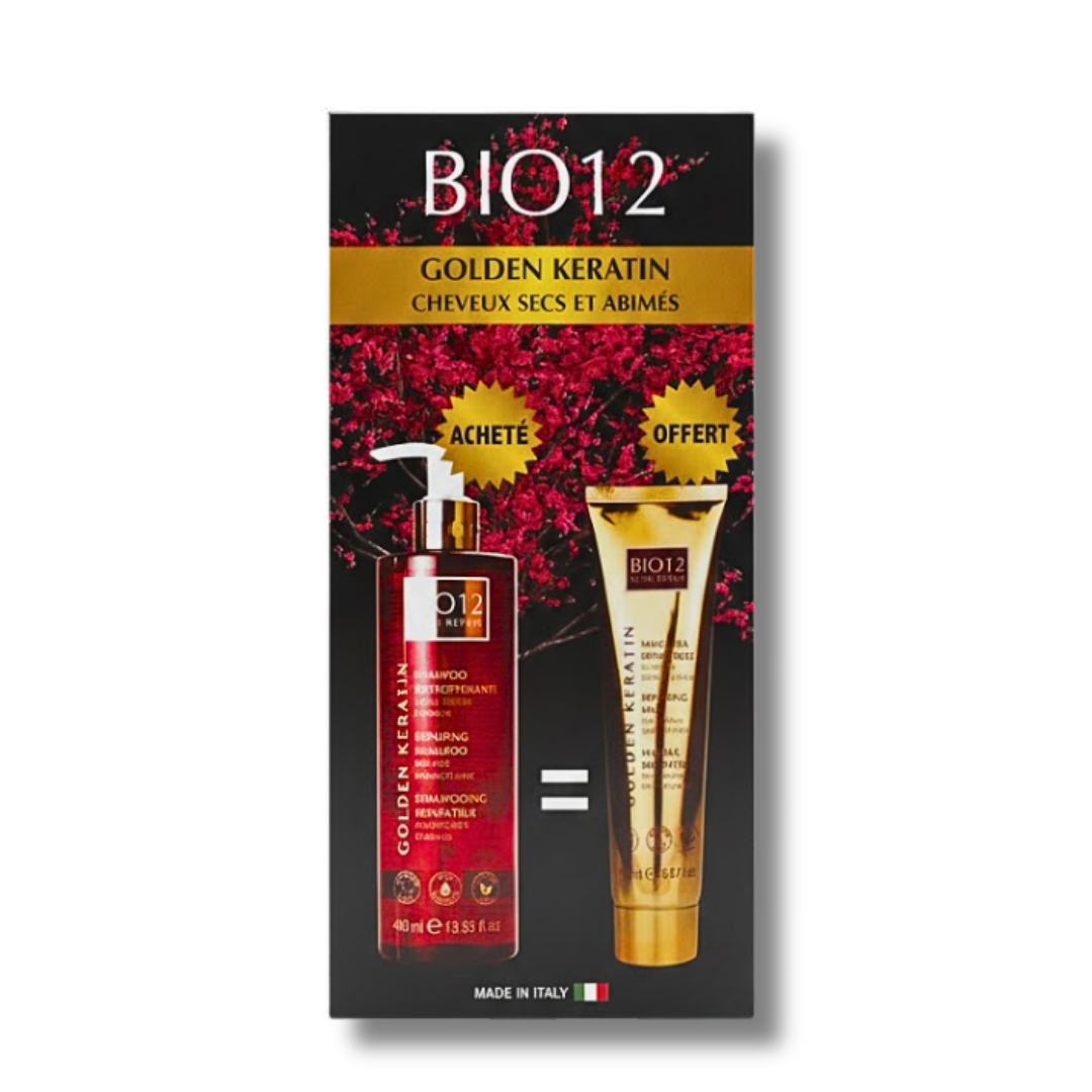 Bio 12 Shampooing Reparateur+masque Reparateur Pack