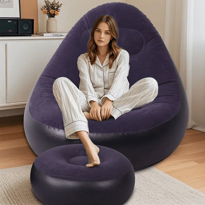 Fauteuil Gonflable Avec Repose-pieds