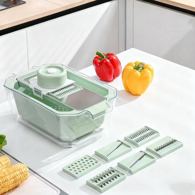 Trancheuse À Légumes Multifonction 8 En 1