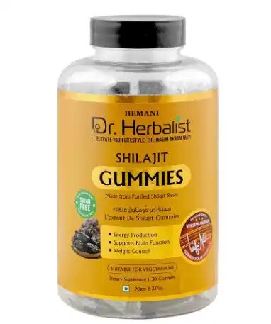Dr. Herbalist Shilajit Gummies Paquet De 30